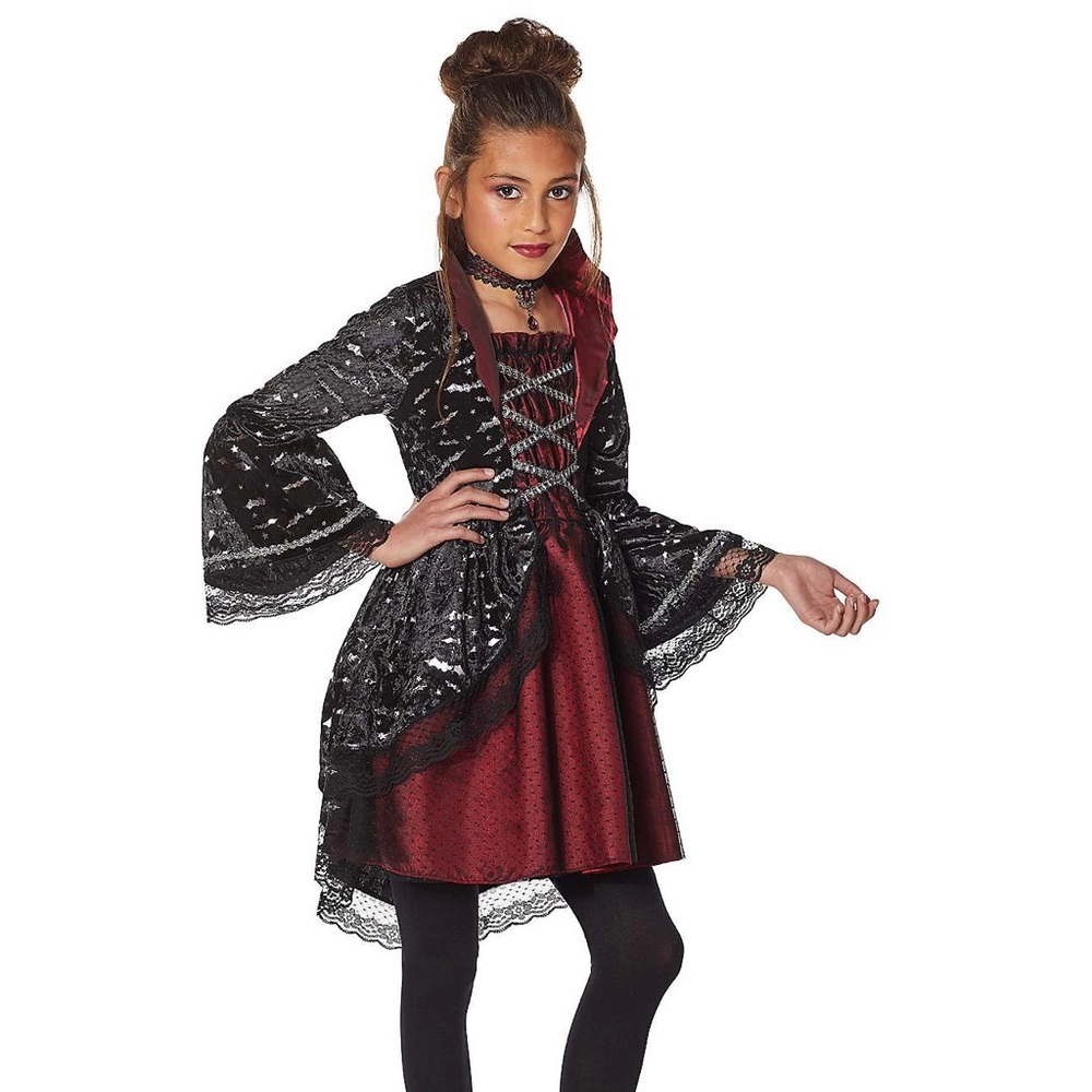 Victorian Countess Kids Vampire costume size Small
